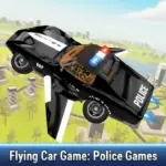 Flying Car Game: Police Games